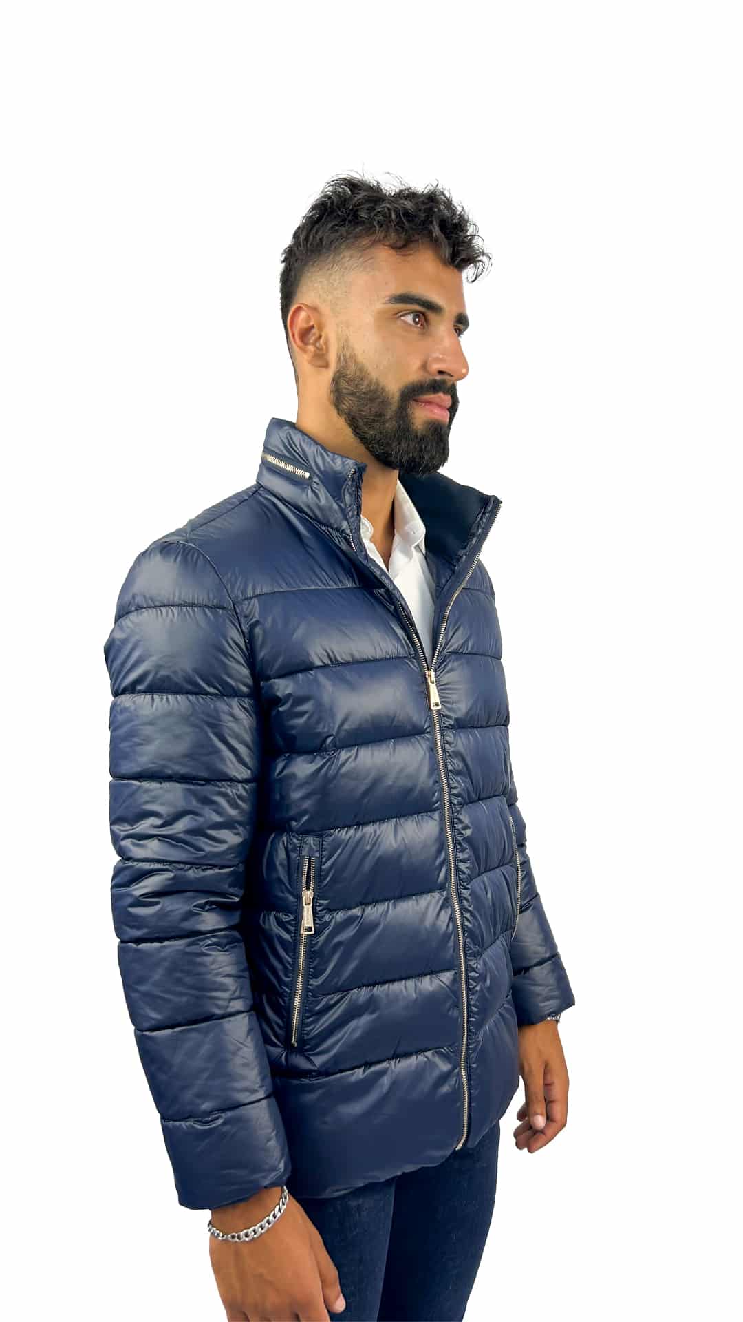Kispo Azul Marinho Acolchoado