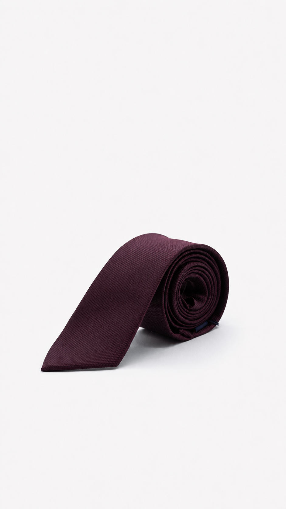 Gravata Skinny Bordeaux
