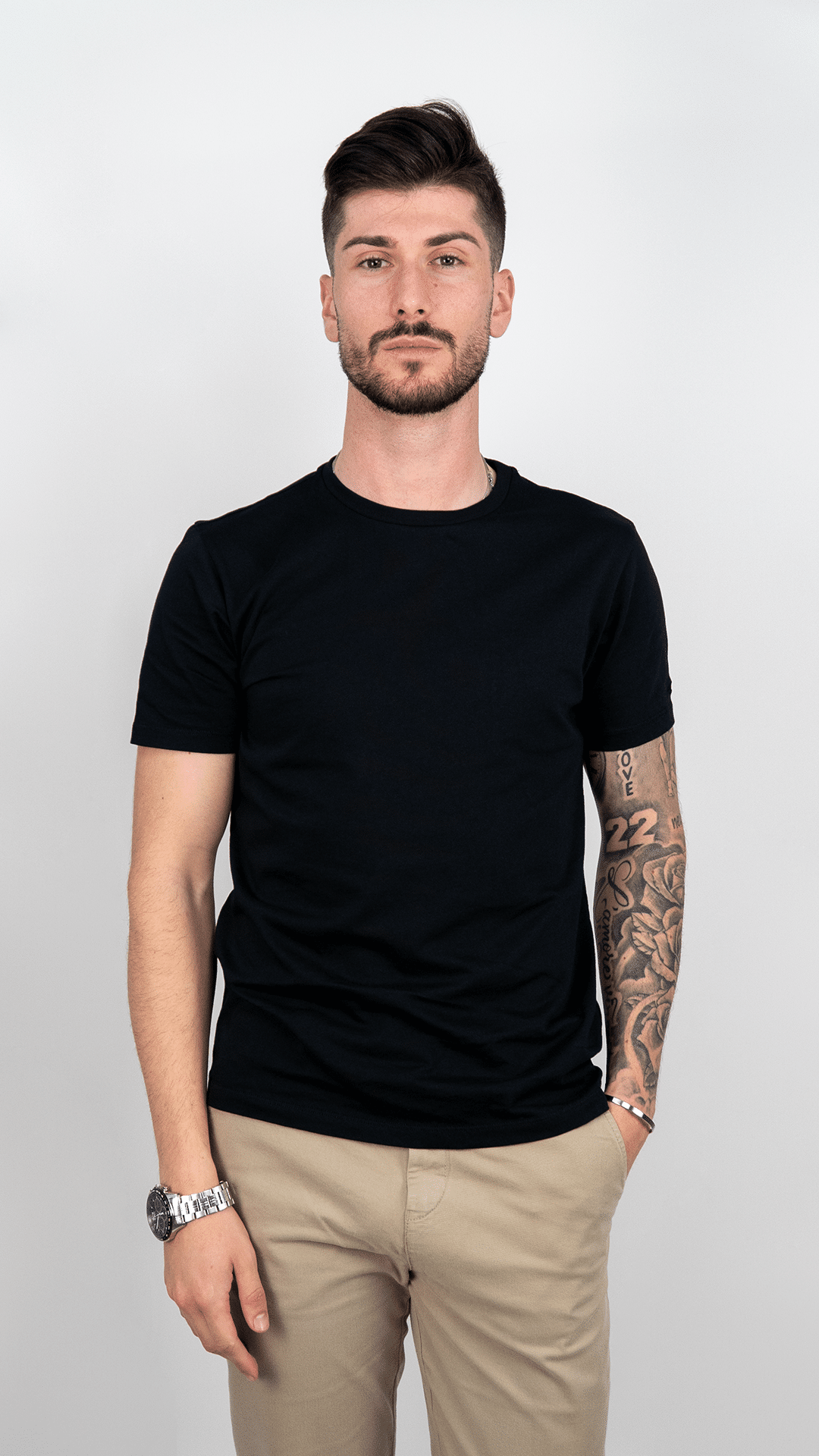 T-shirt Básica Preta