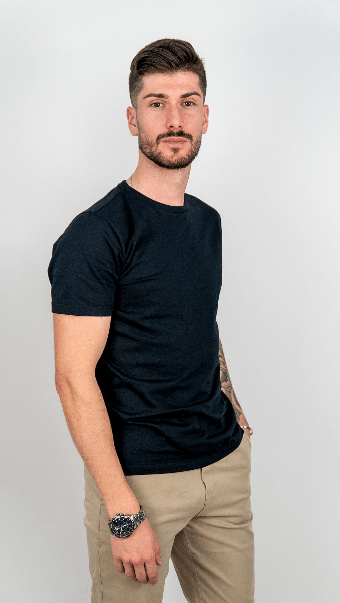 T-shirt Básica Preta
