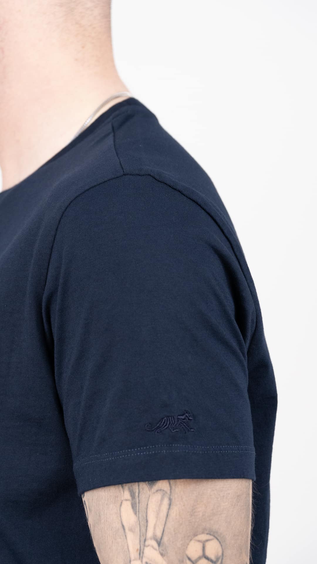 T-shirt Básica Azul