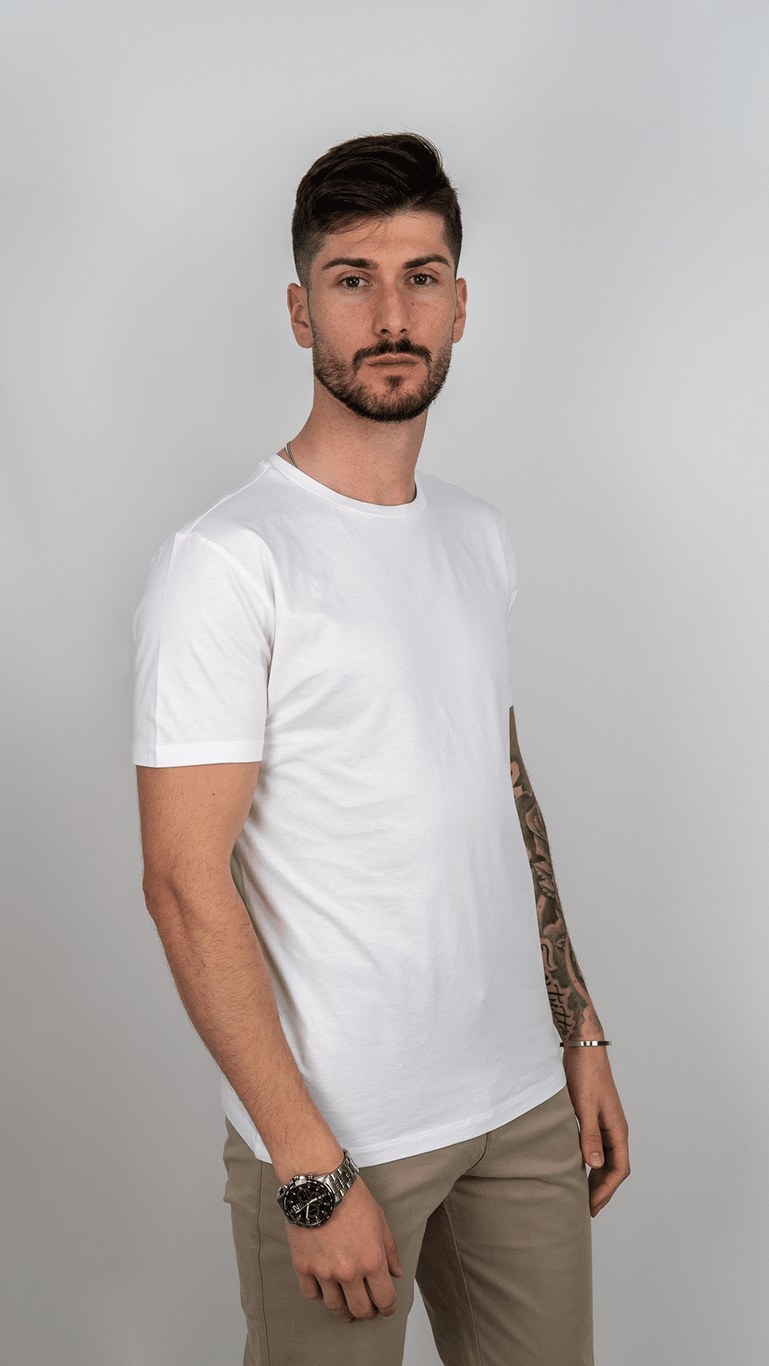T-shirt Básica Branca
