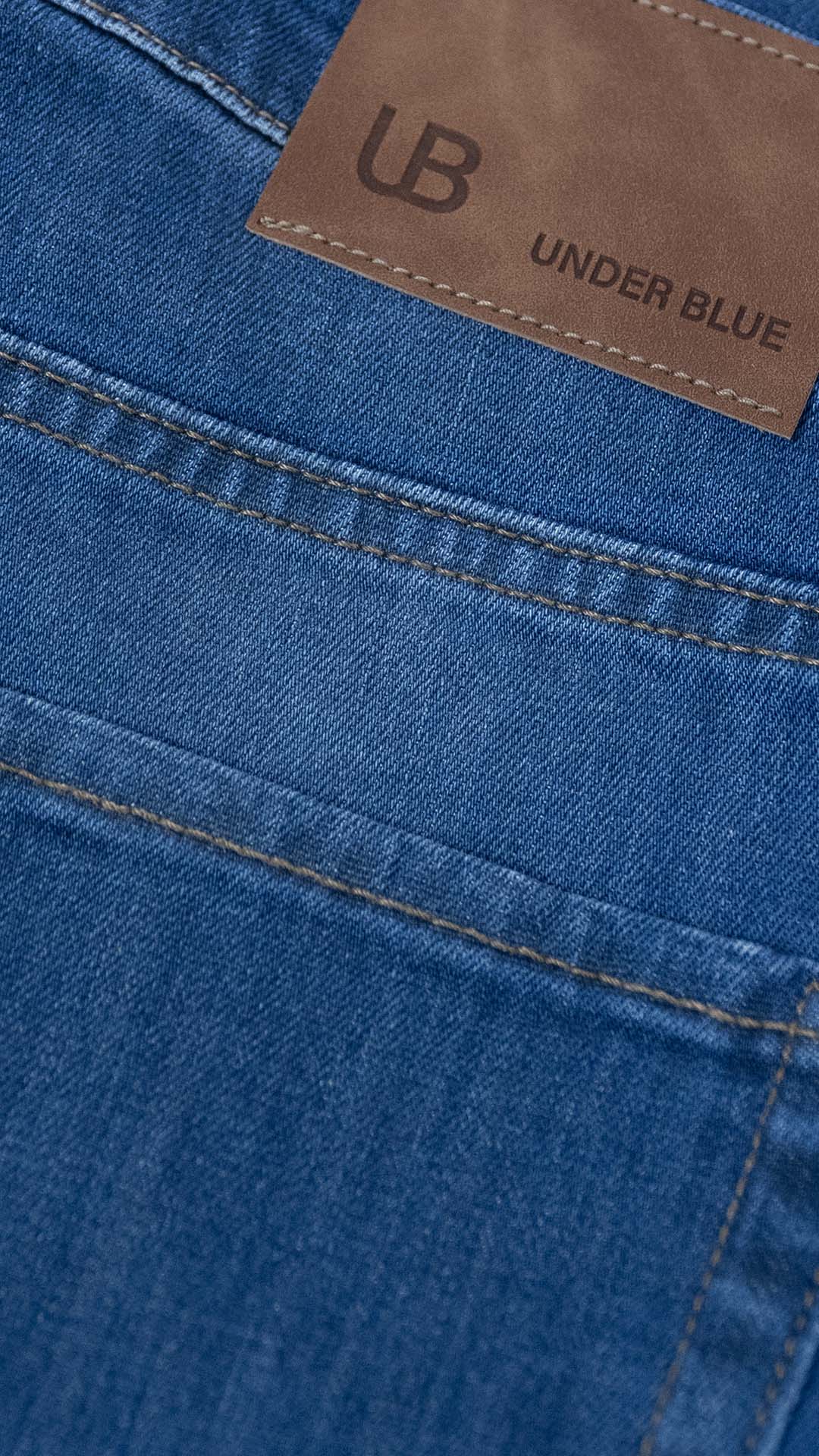Calça de Ganga Azul Claro