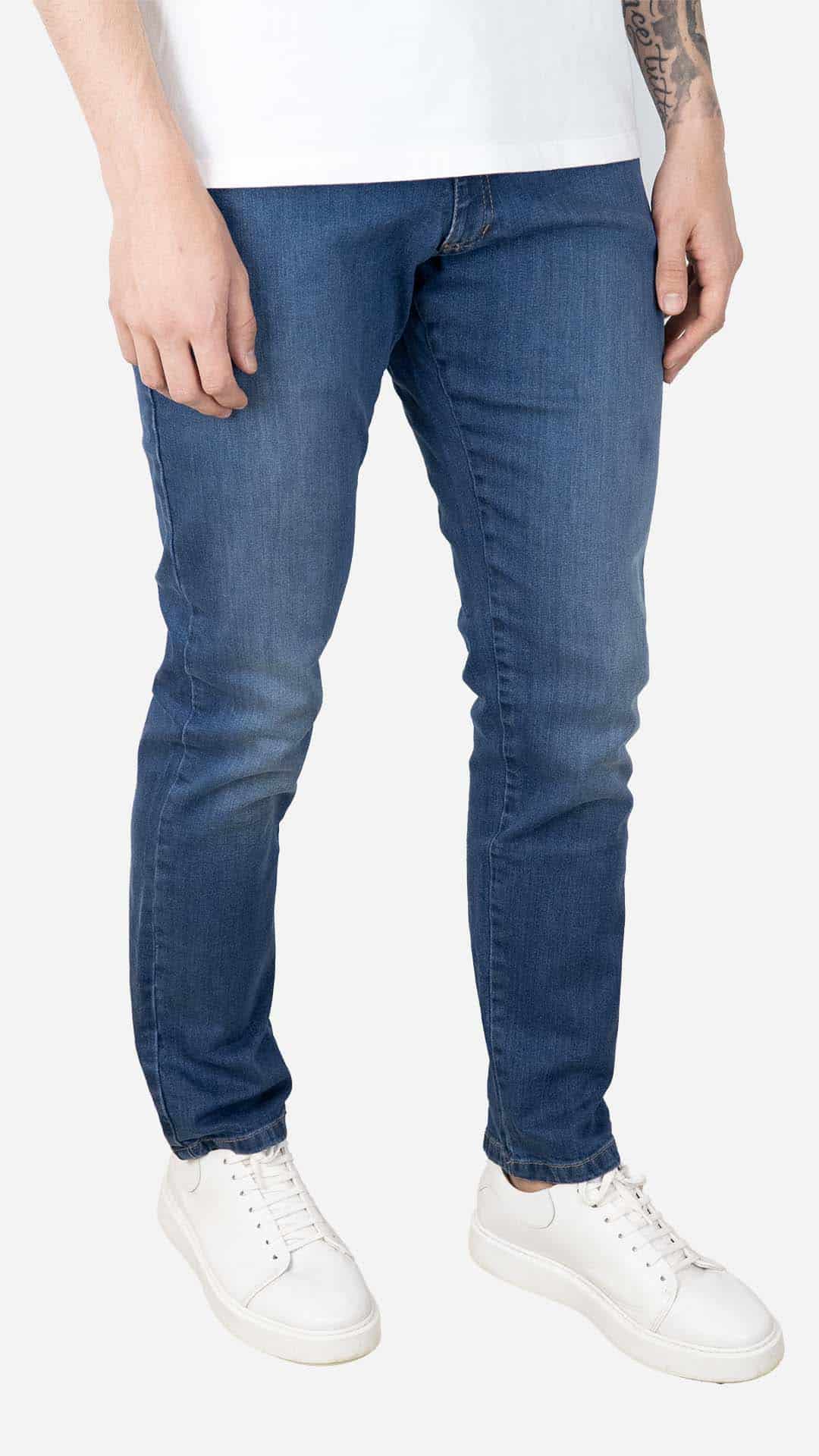 Calça de Ganga Azul Claro