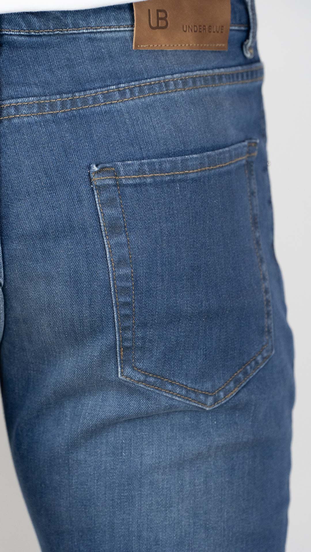 Calça de Ganga Azul Claro