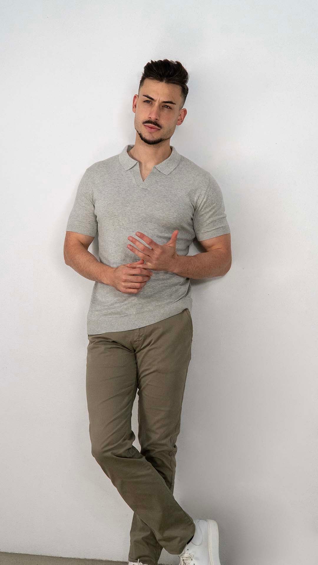 Calças Chino Khaki
