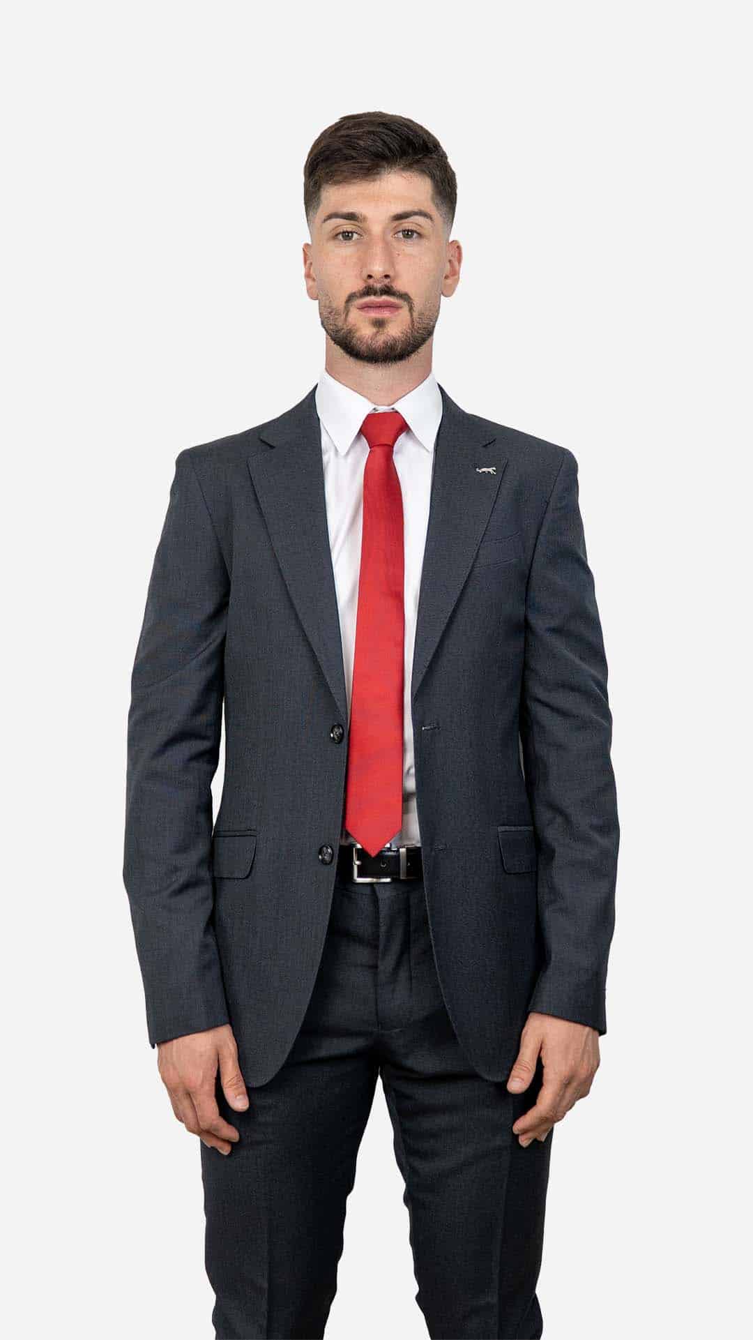 Fato Extra Slimfit Dkgrey