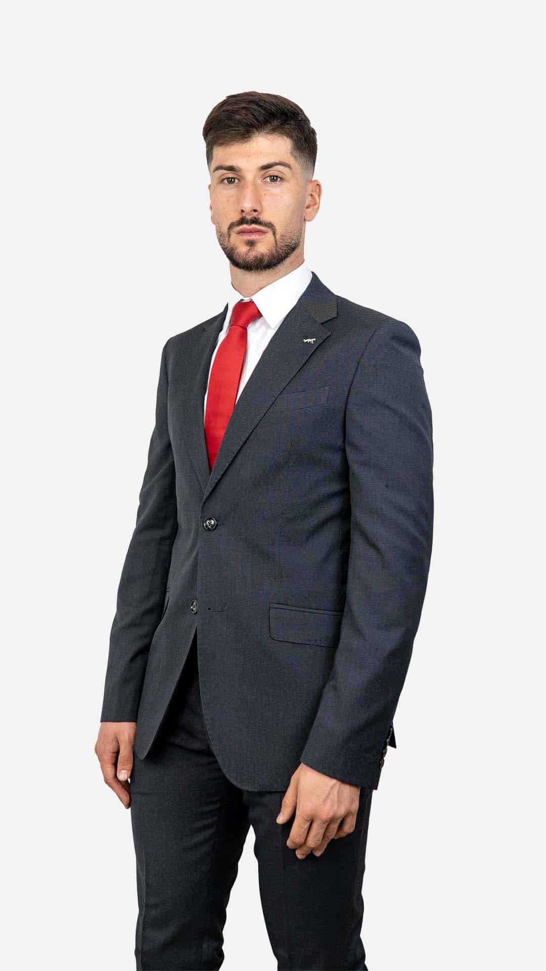 Fato Extra Slimfit Dkgrey