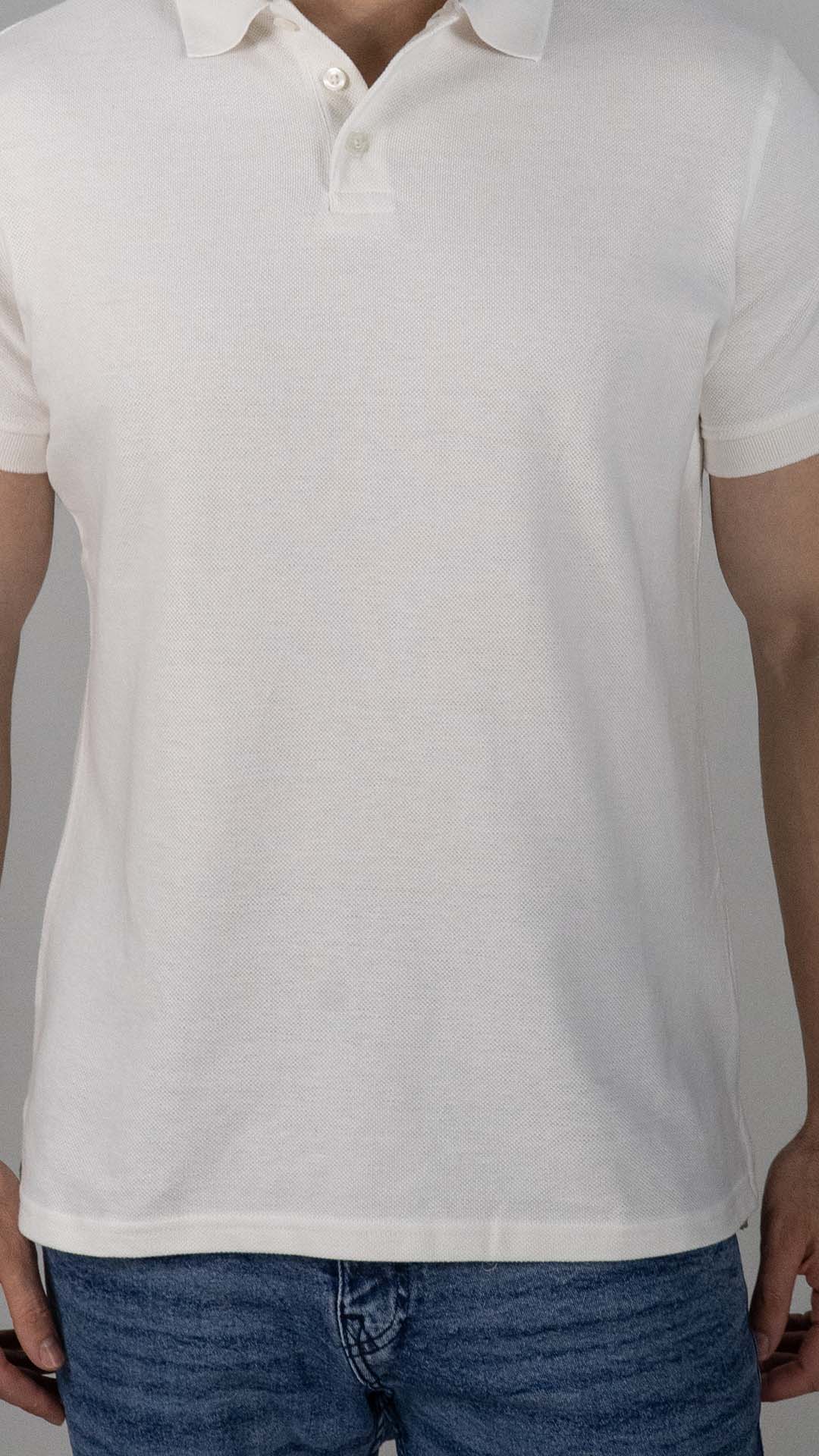 Polo Branco Básico