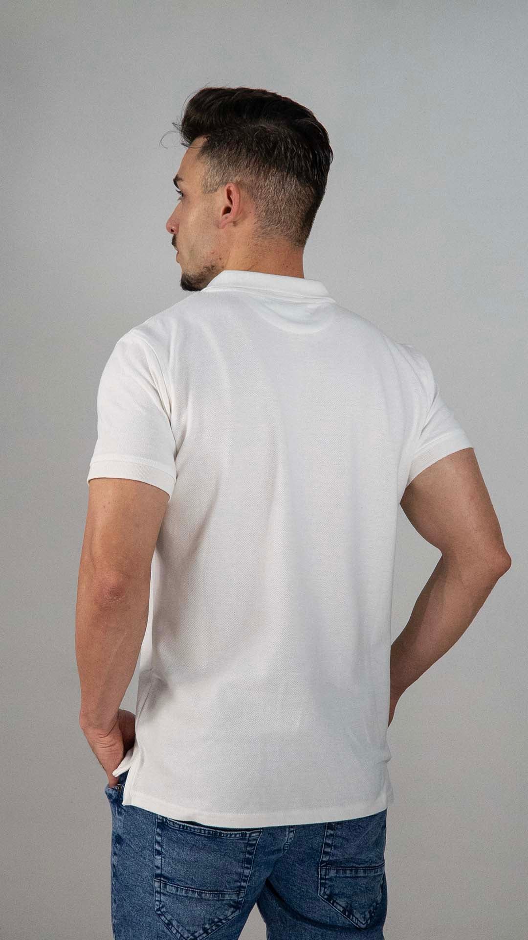 Polo Branco Básico