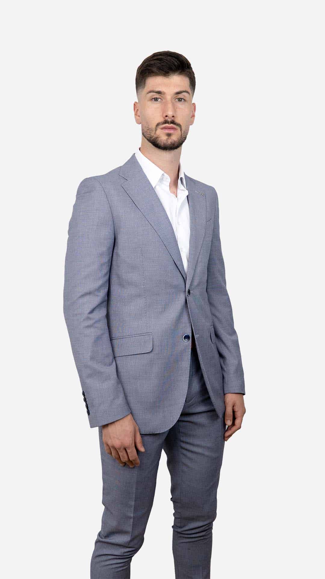 Fato Extra Slimfit Ltblue