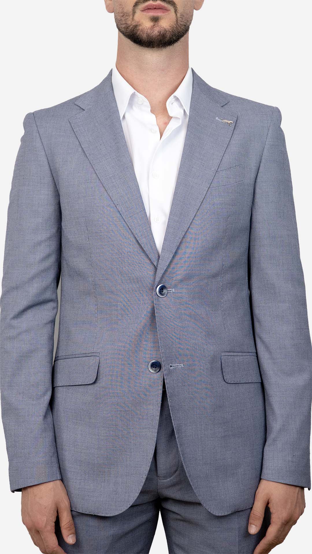 Fato Extra Slimfit Ltblue