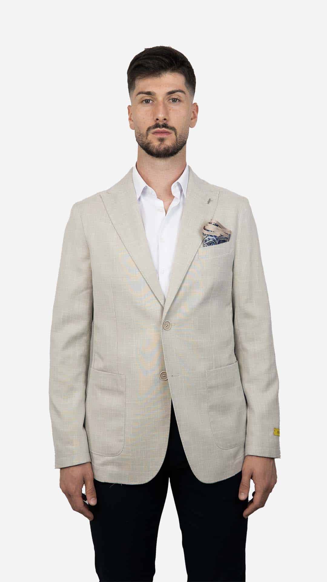 Blazer Básico Bege
