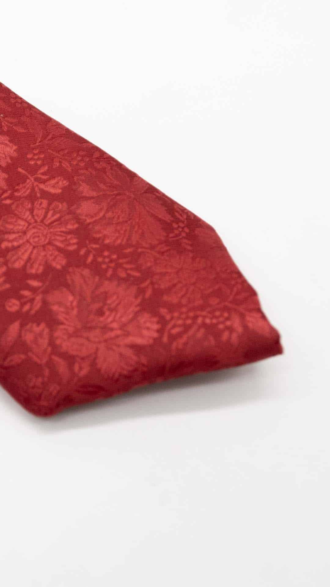 Lenço de Bolso Vermelho