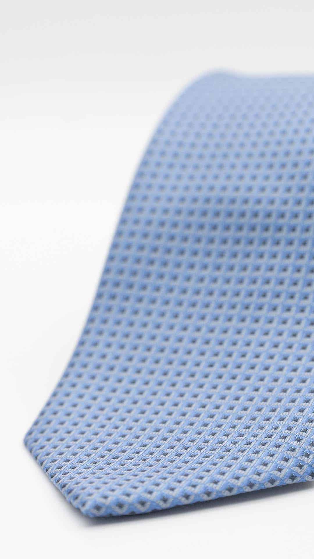 Gravata Axadrezada Azul