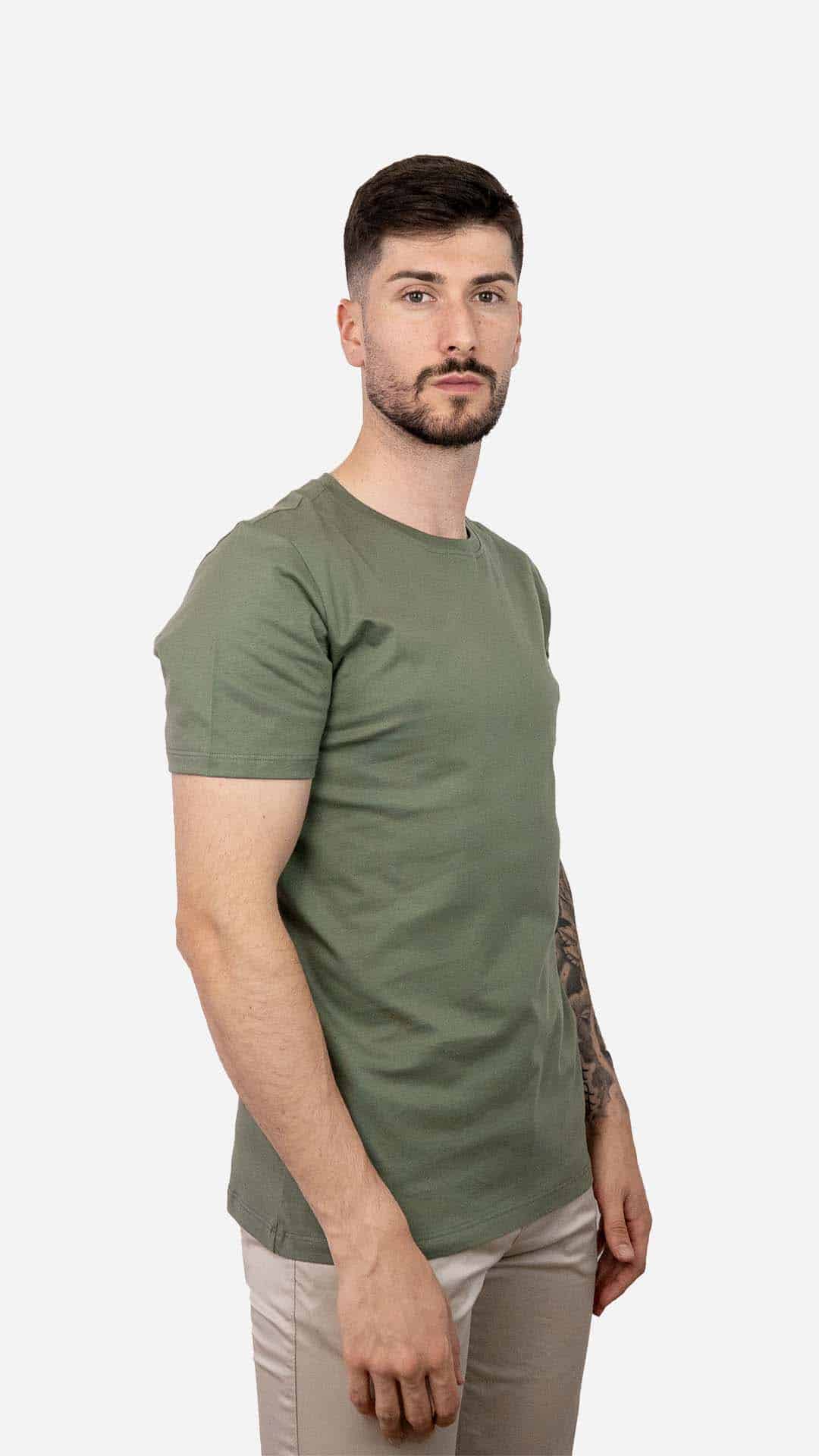 T-shirt Verde Escura