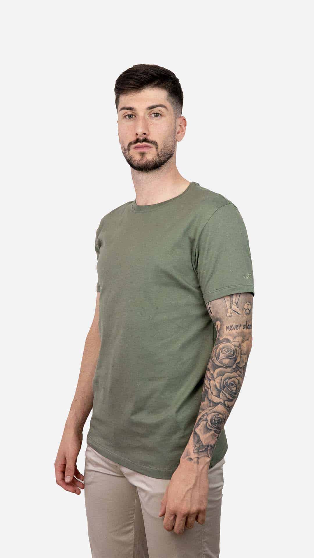T-shirt Verde Escura