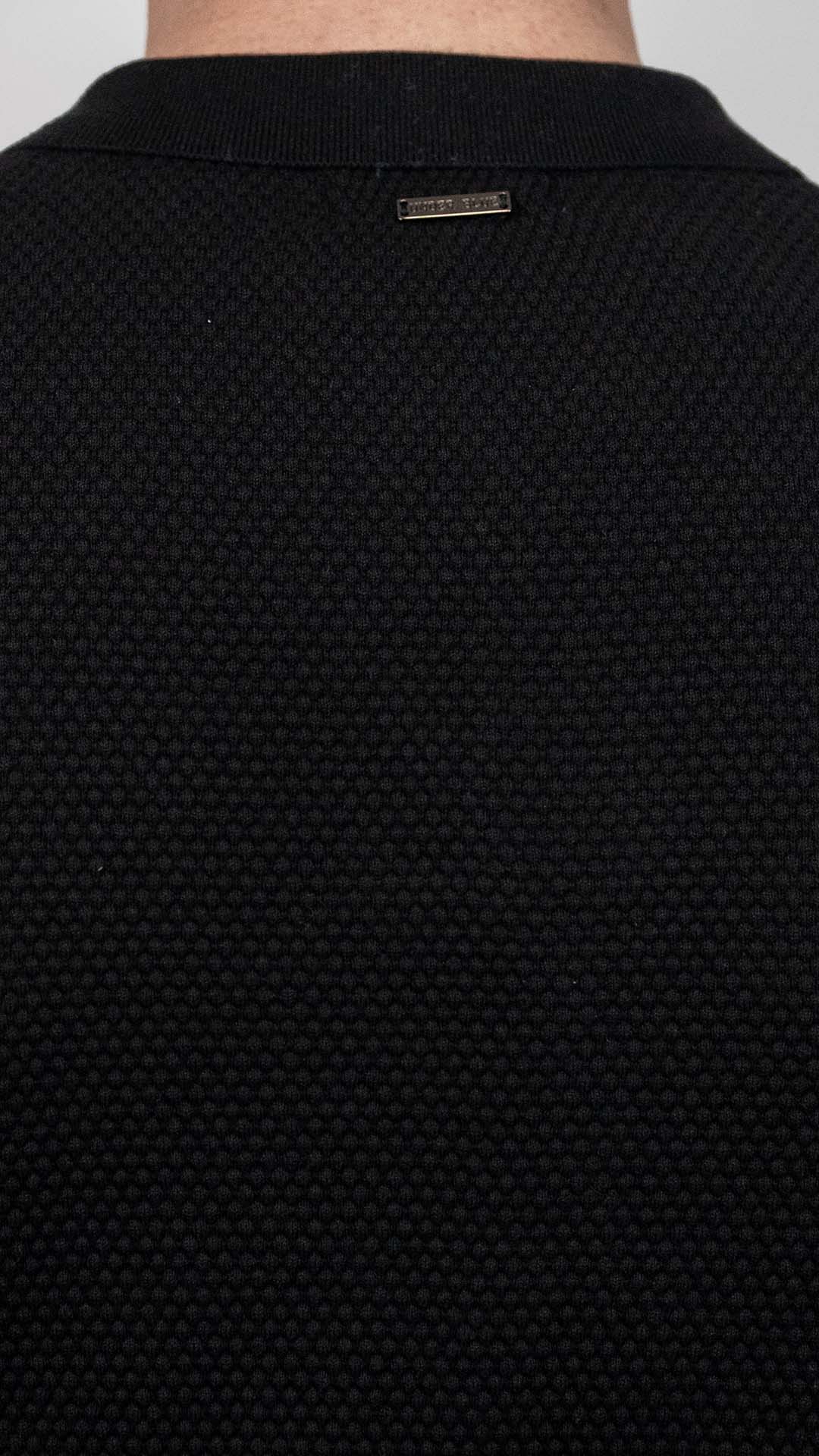 Pólo Jersey Preto