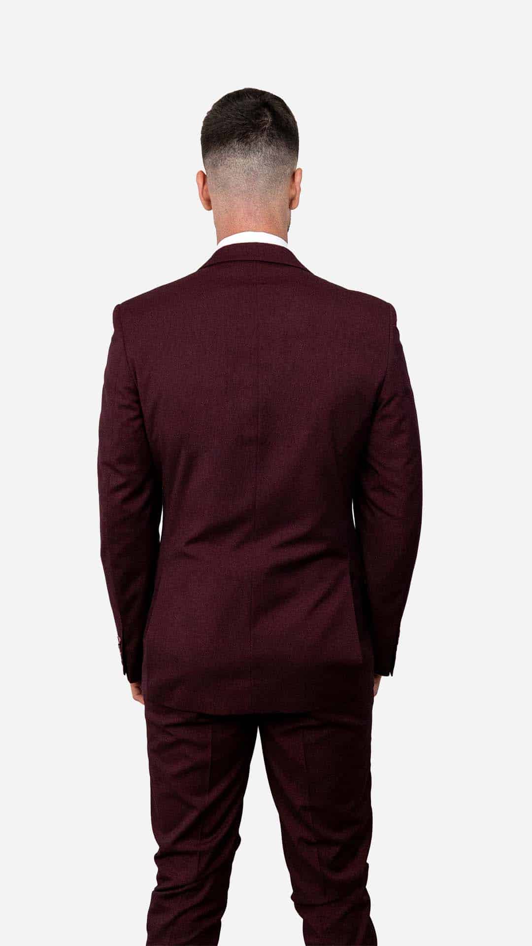 Blazer Básico Burgundy