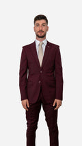 Blazer Básico Burgundy