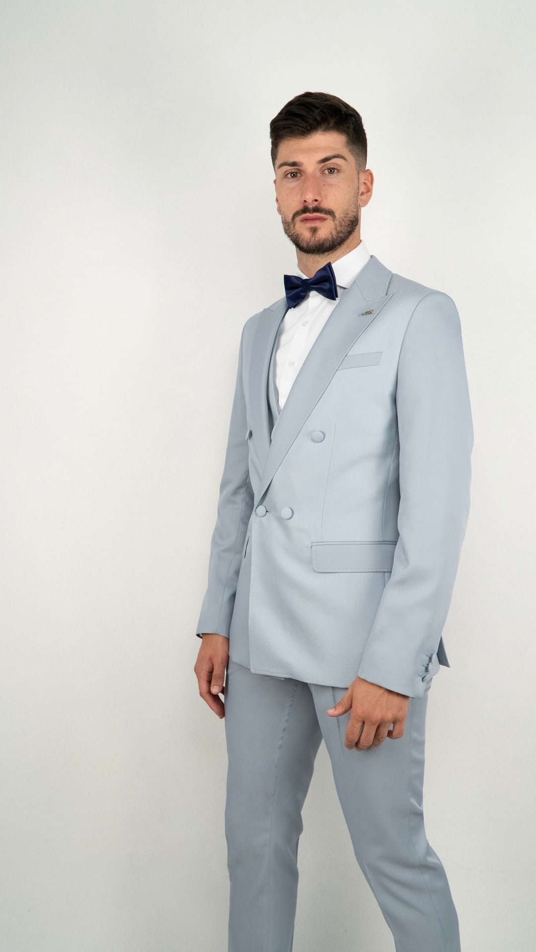 Fato de Casamento Cinzento