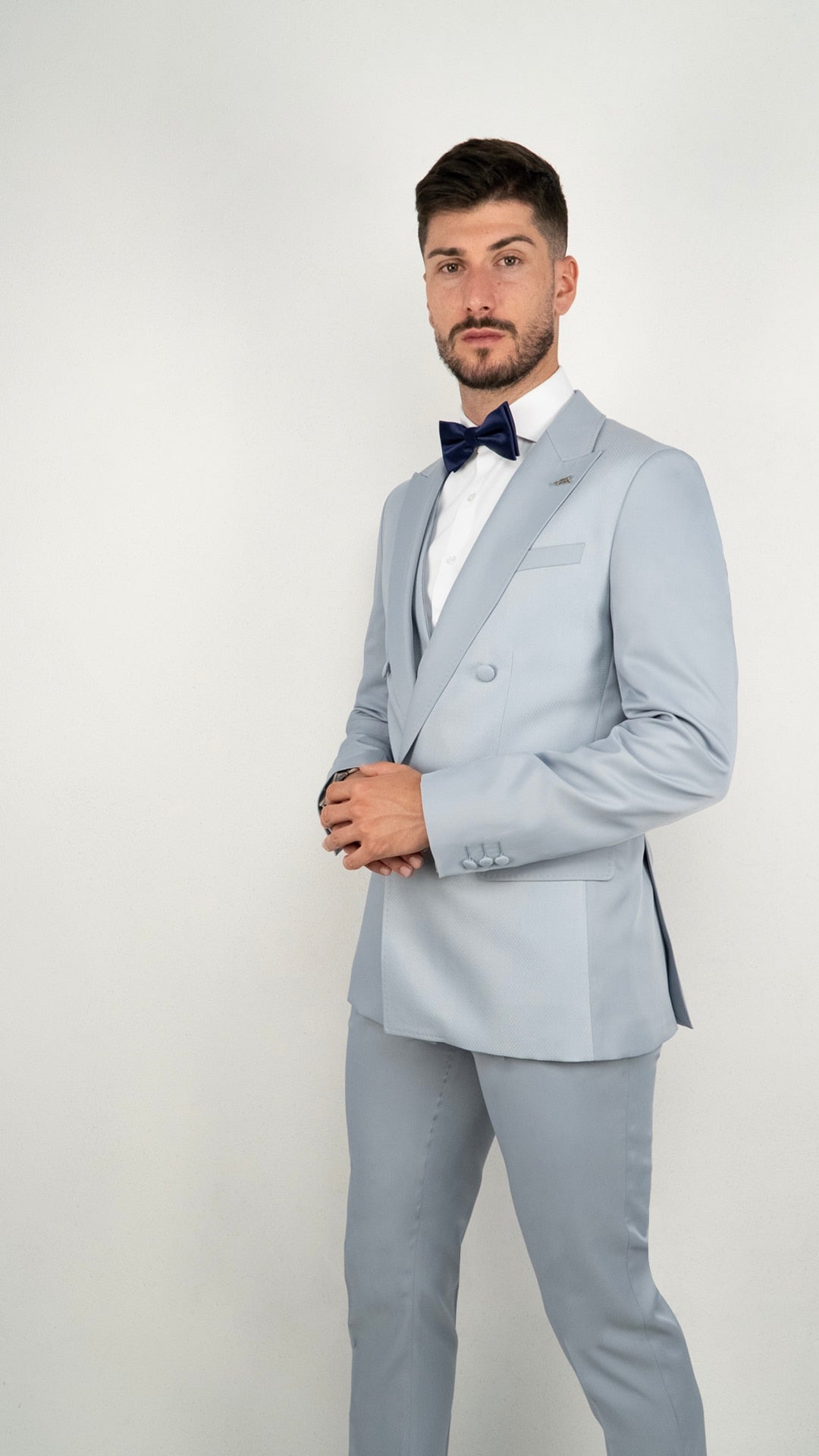 Fato de Casamento Cinzento