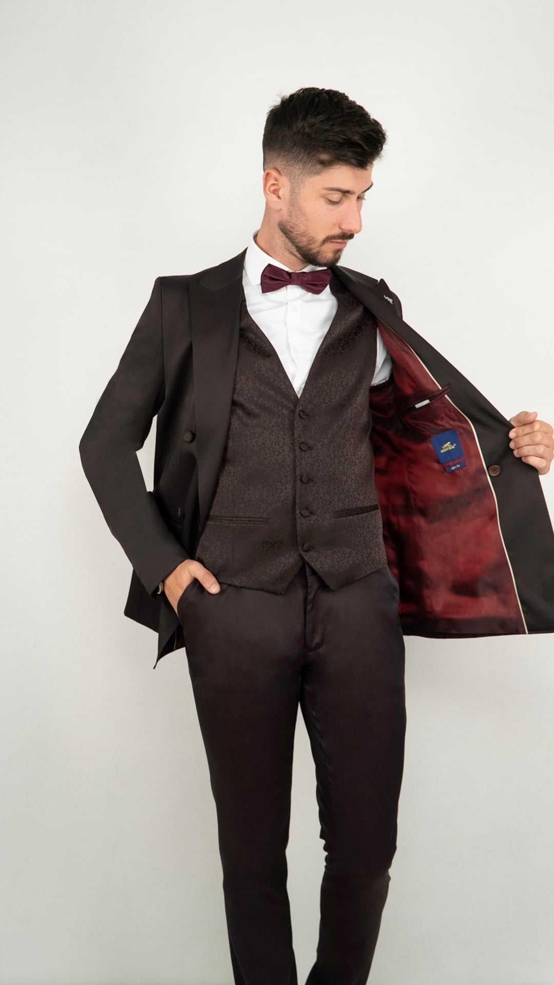 Fato de Casamento Bordeaux