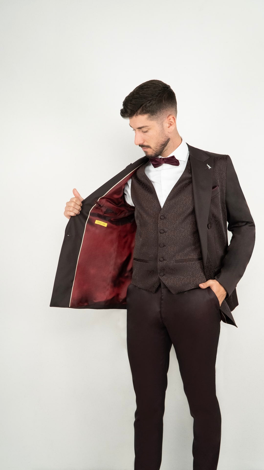 Fato de Casamento Bordeaux