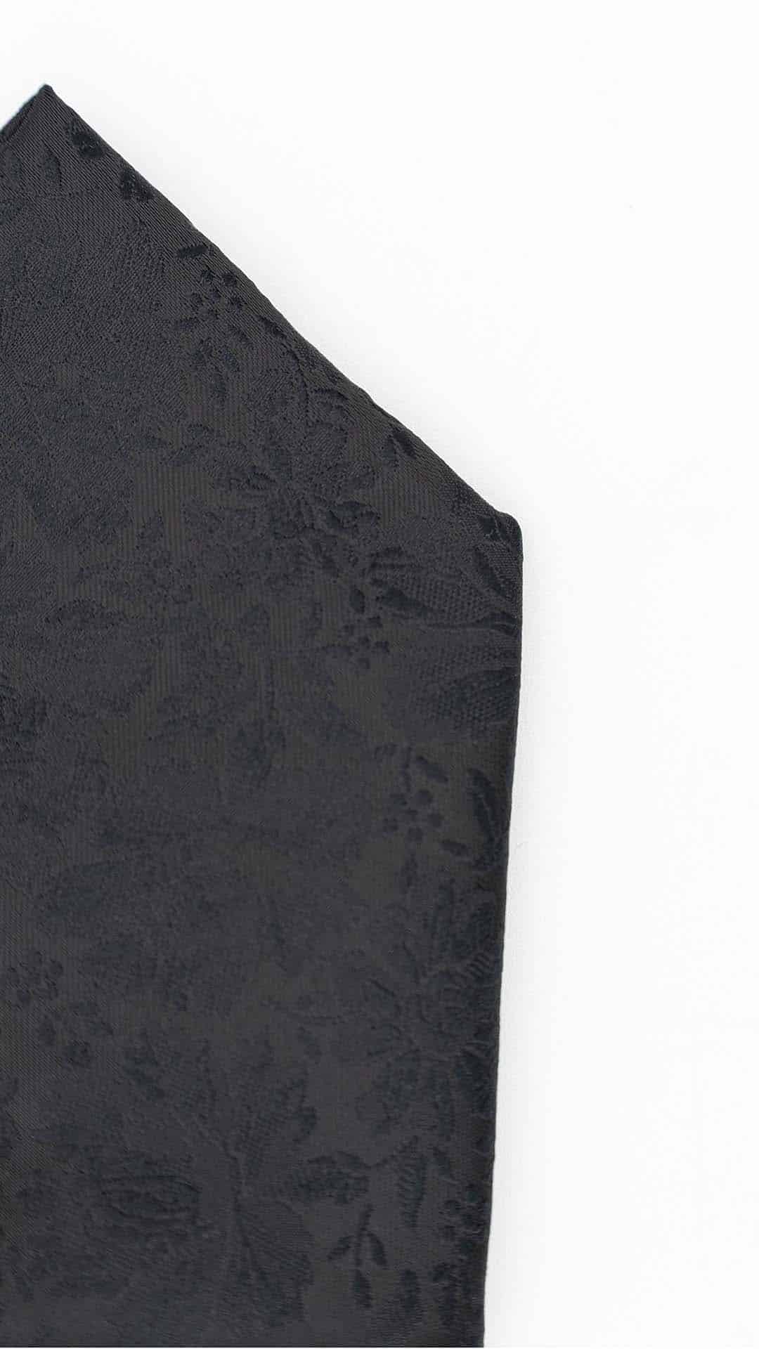 Lenço de Bolso Preto