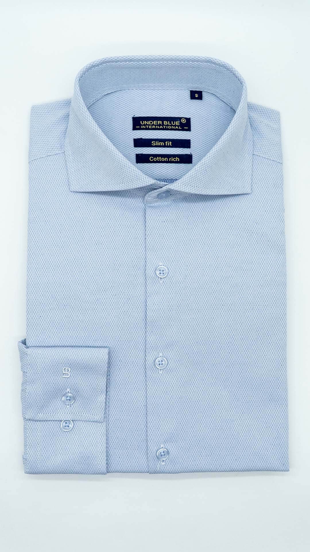 Camisa Slim Fit Blue