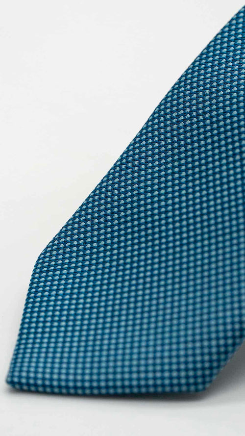 Gravata Skinny Azul Turquesa