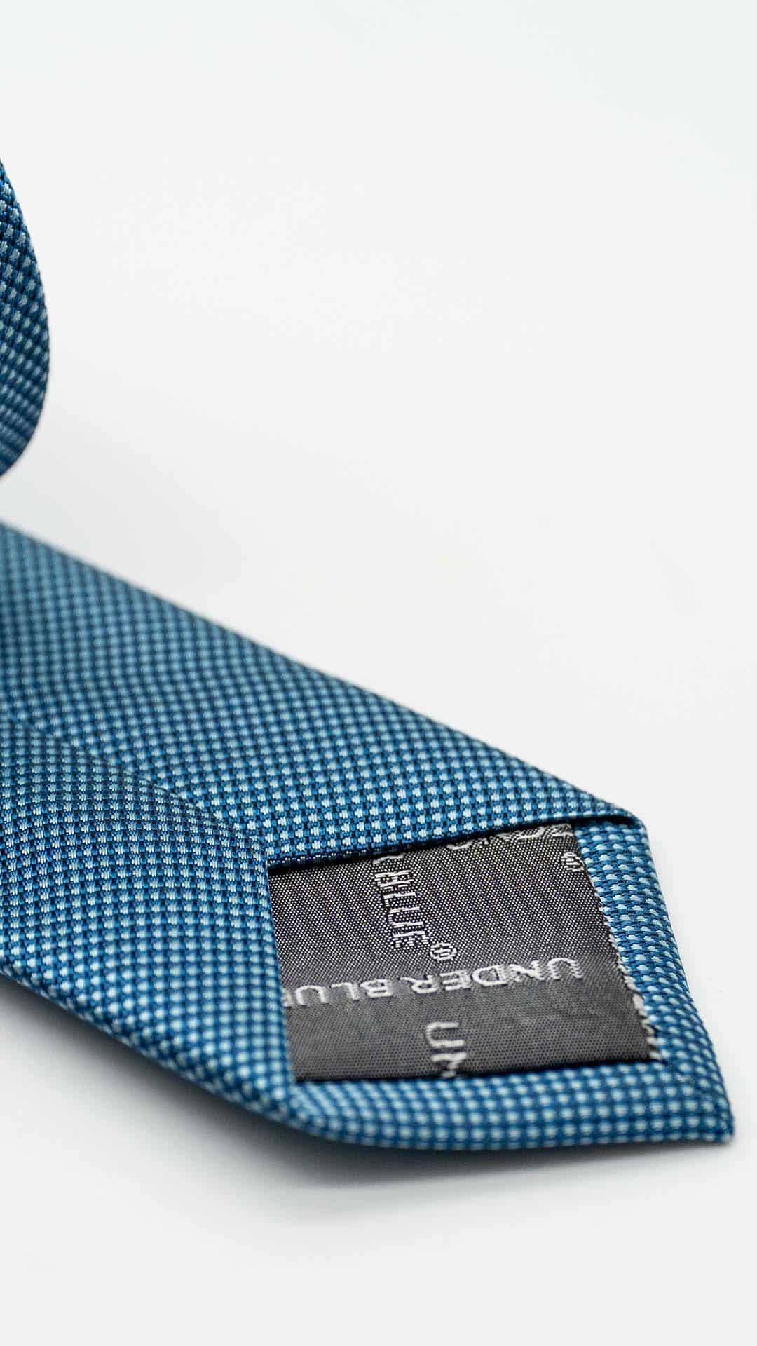 Gravata Skinny Azul Turquesa