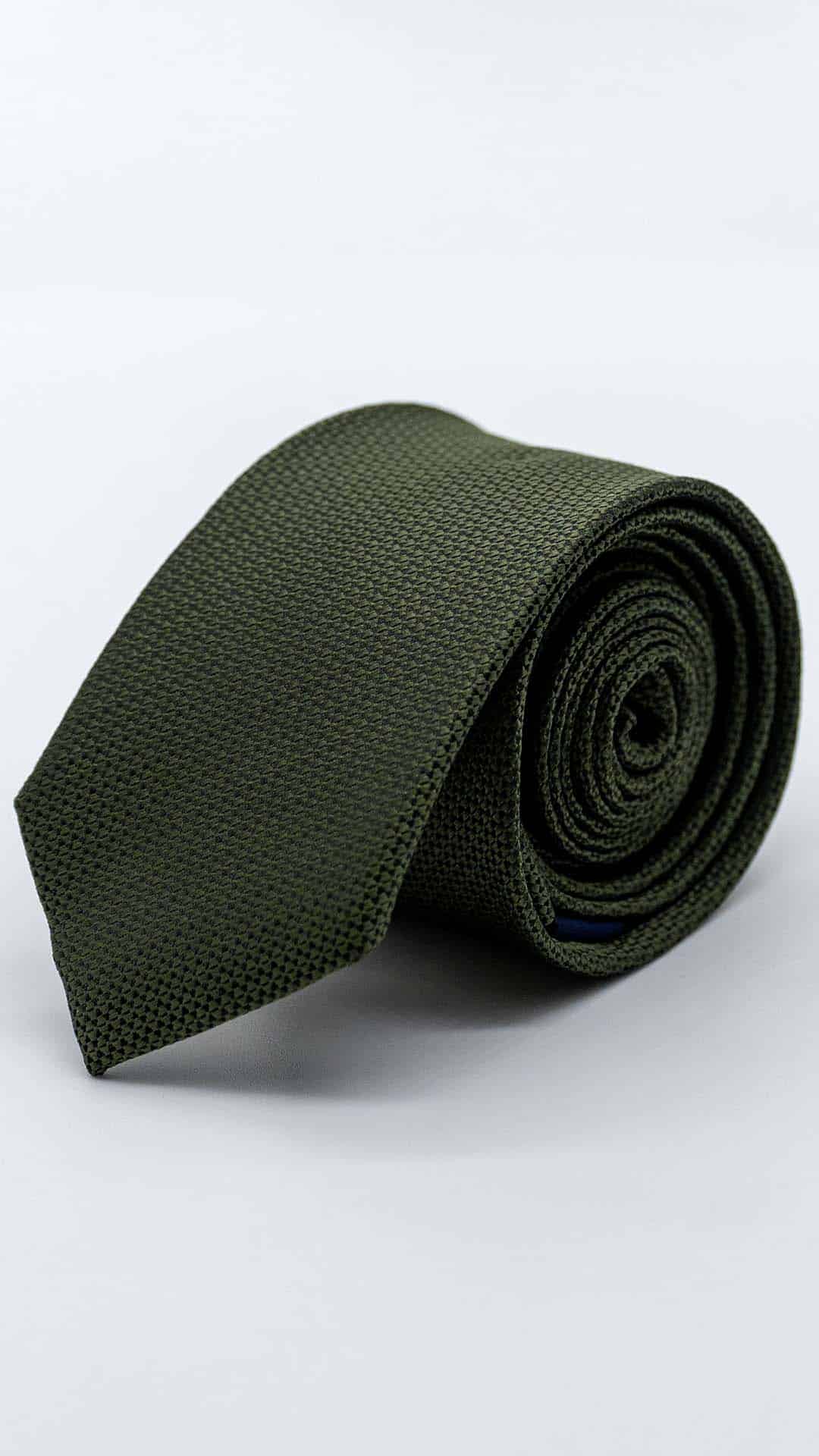 Gravata Skinny Verde Básica