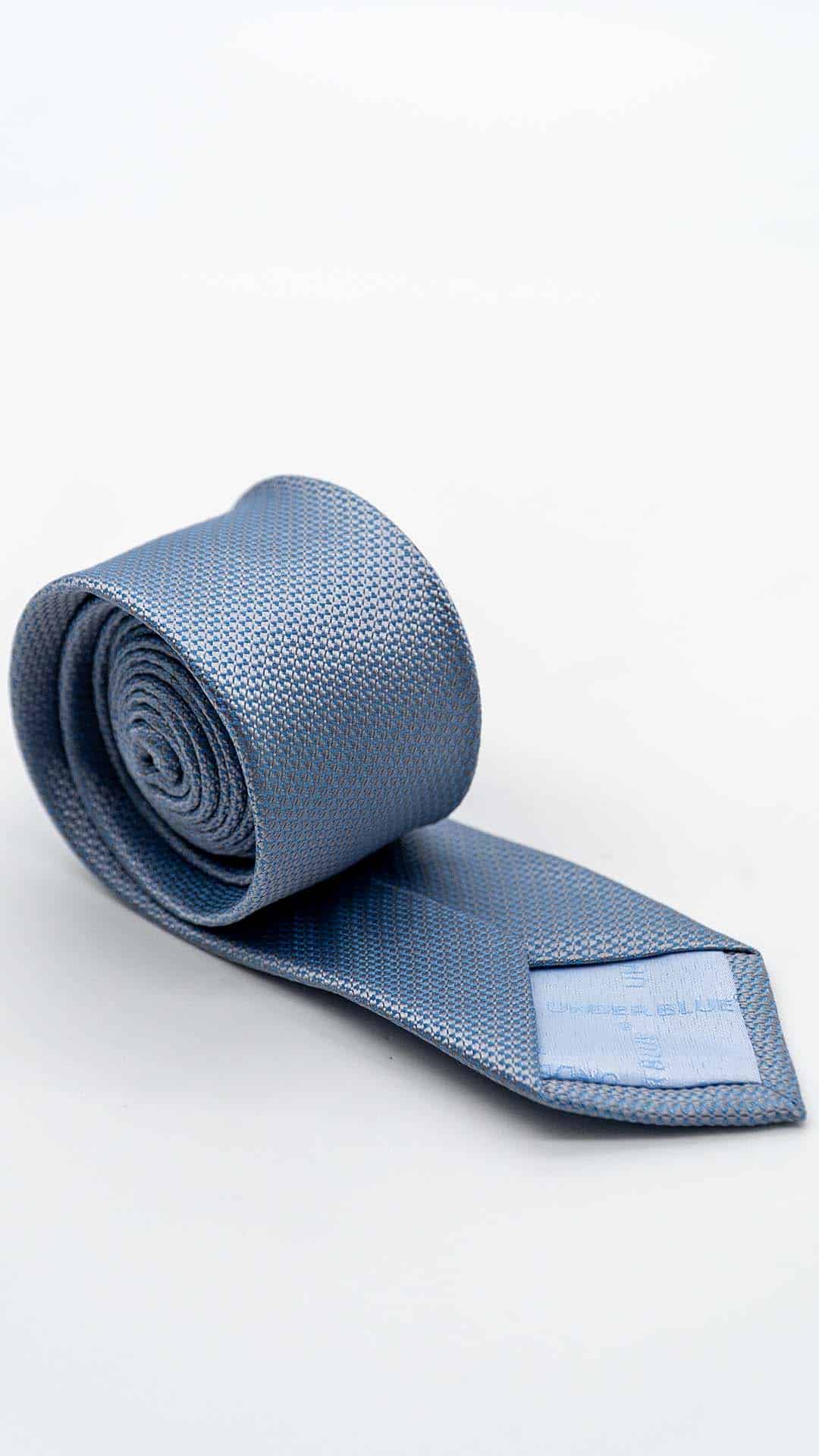 Gravata Skinny Azul Básica