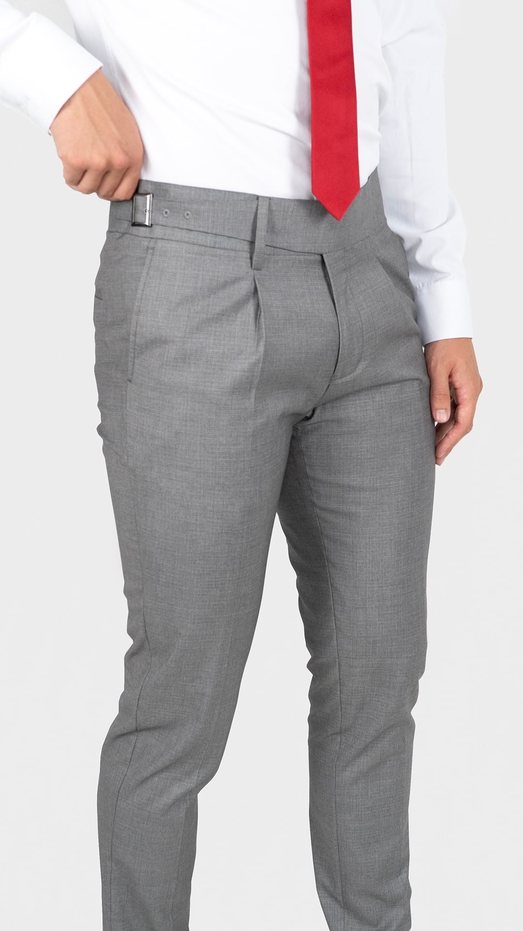 Calças com ajuste - Mix & Match 2 Grey