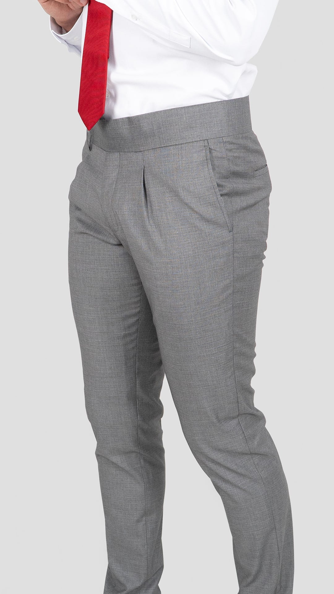 Calças com ajuste - Mix & Match 2 Grey