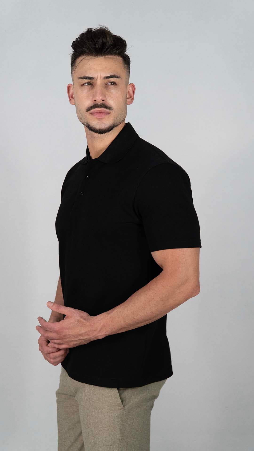 Polo Preto Liso