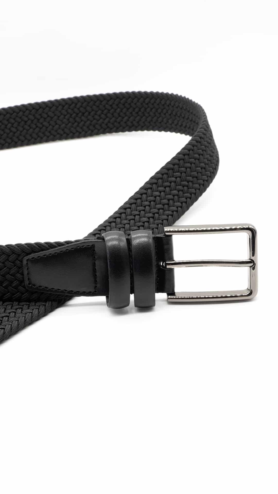 Cinto Entrançado Preto