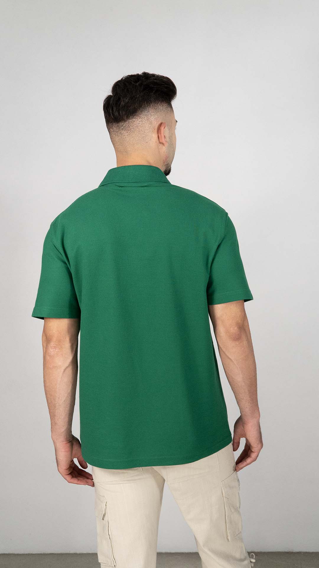 Polo Verde Liso
