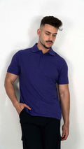 Polo Roxo Liso