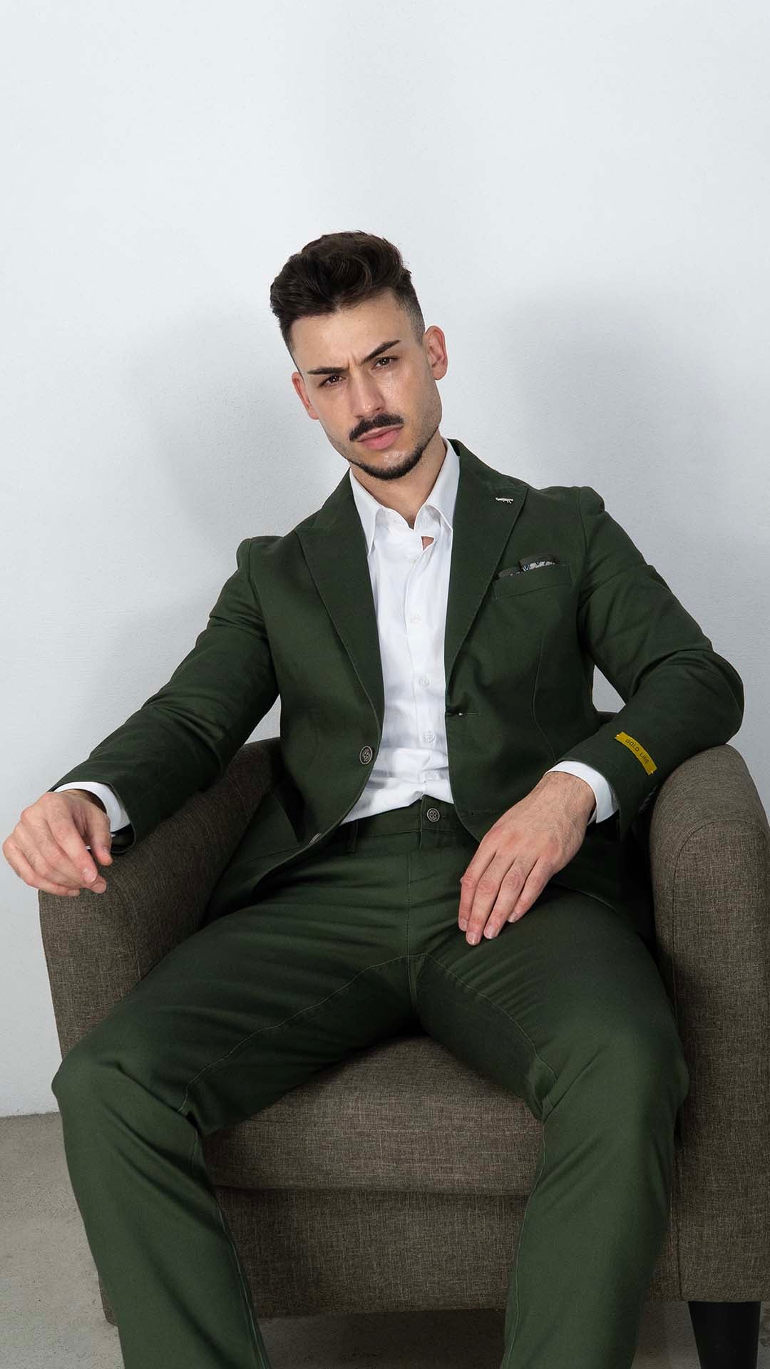 Blazer com Lenço Olive