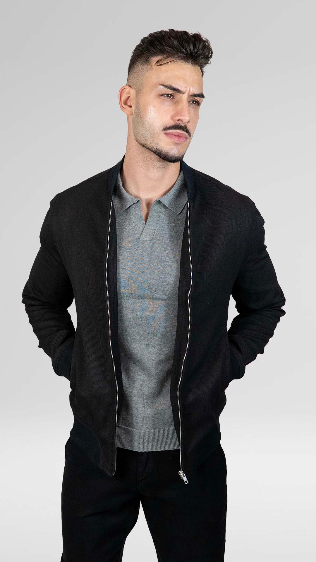 Bomber Básico Preto