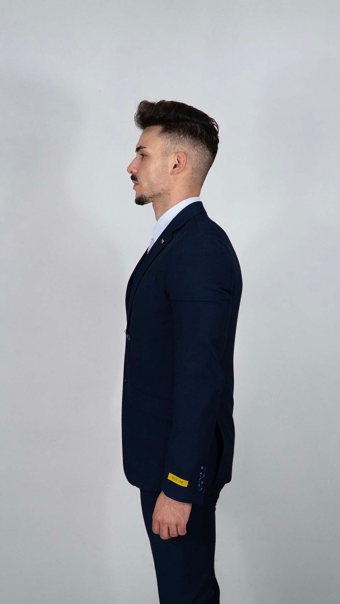 Fato Fashion Azul-Marinho