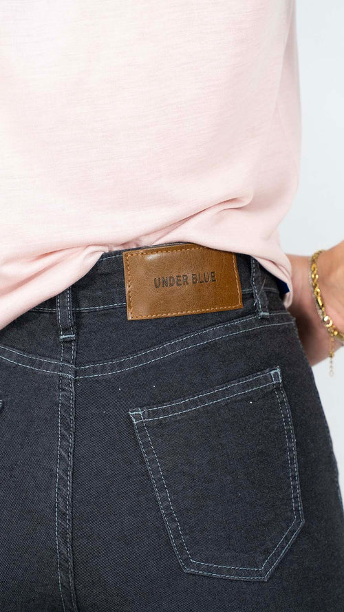 Schwarze Skinny-Jeans