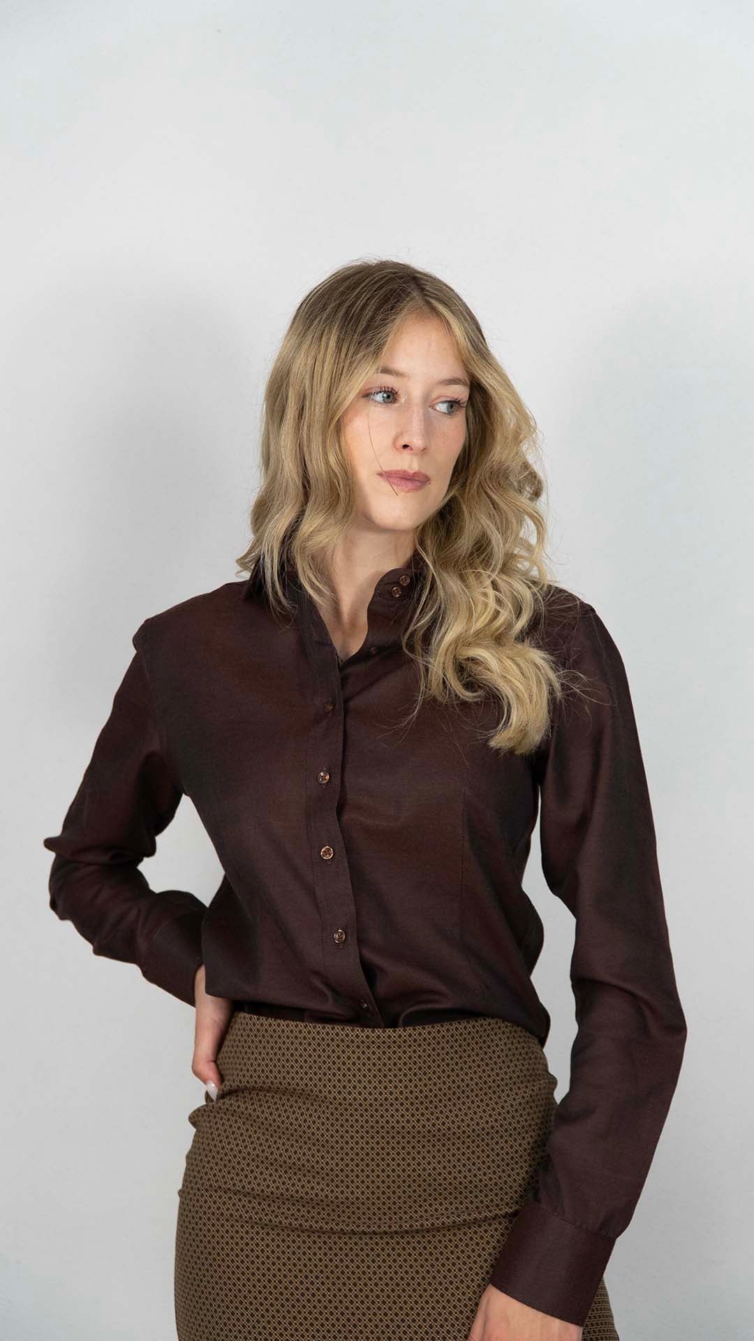 Camisa Castanha