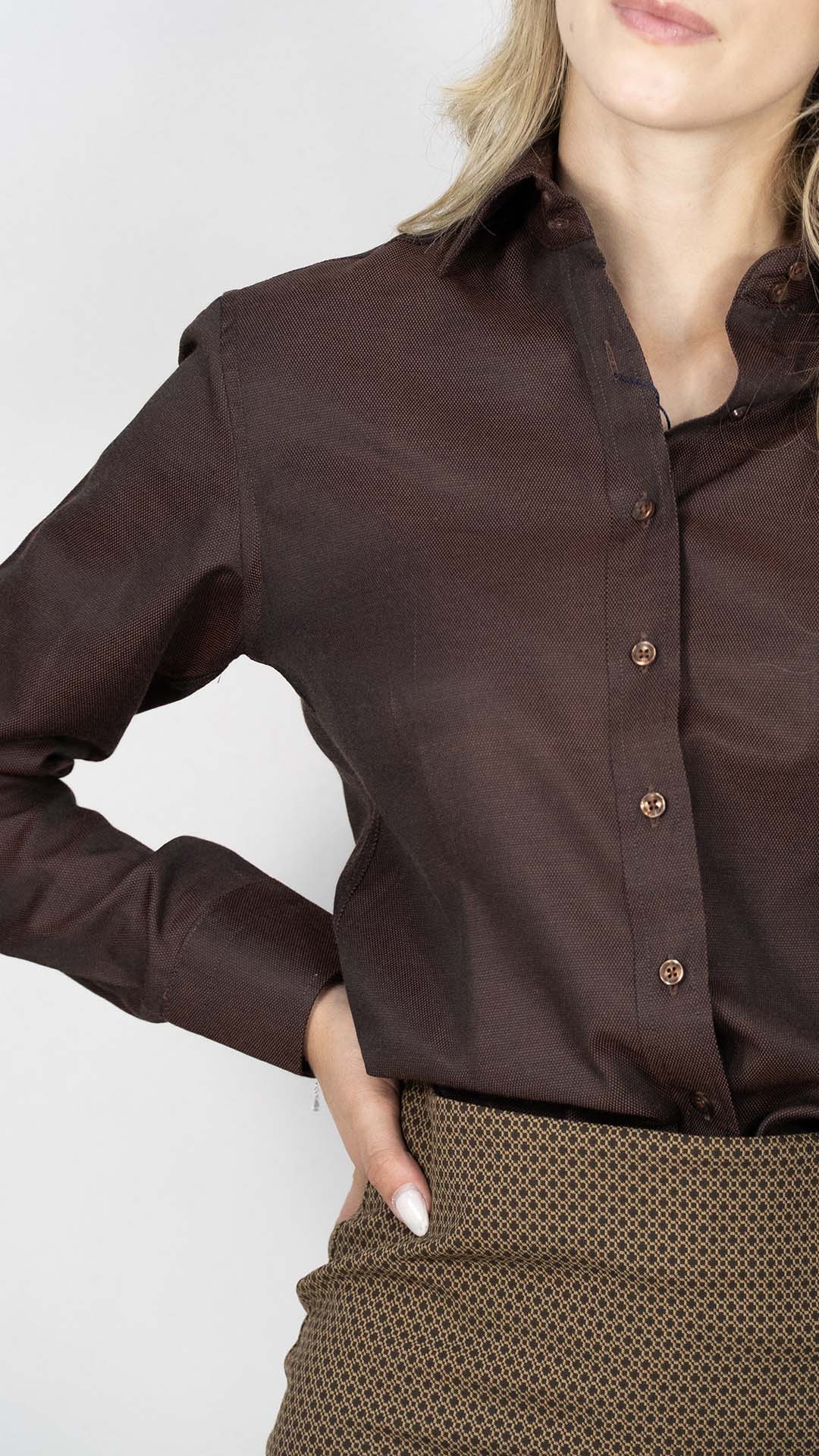 Camisa Castanha