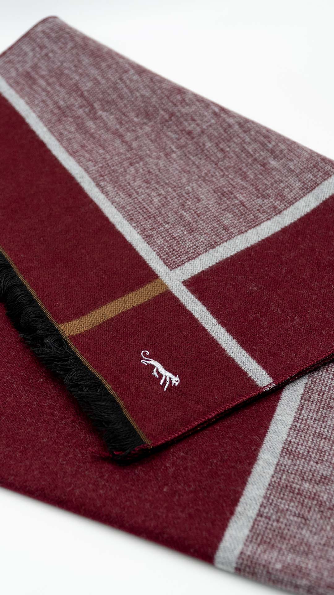 Cachecol Tons Burgundy