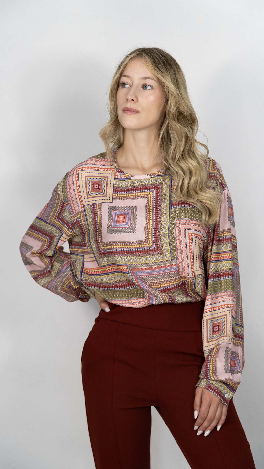 Camisola Com Padrão