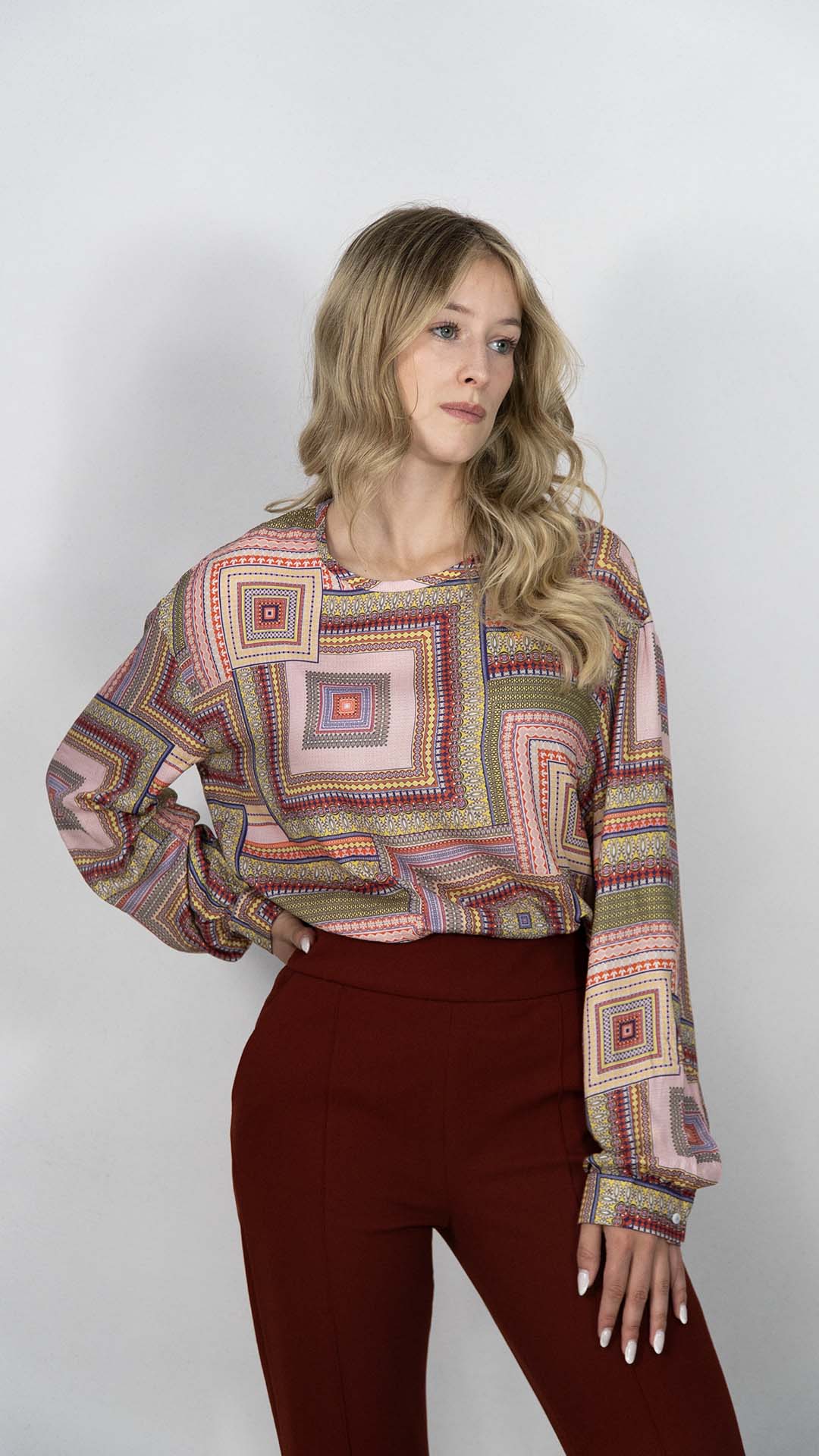 Camisola Com Padrão
