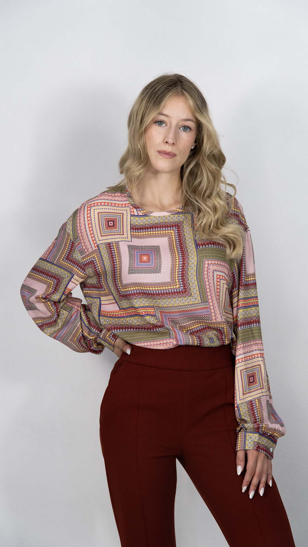 Camisola Com Padrão